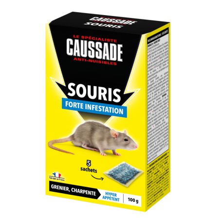 Céréales - Souris - Forte infestation